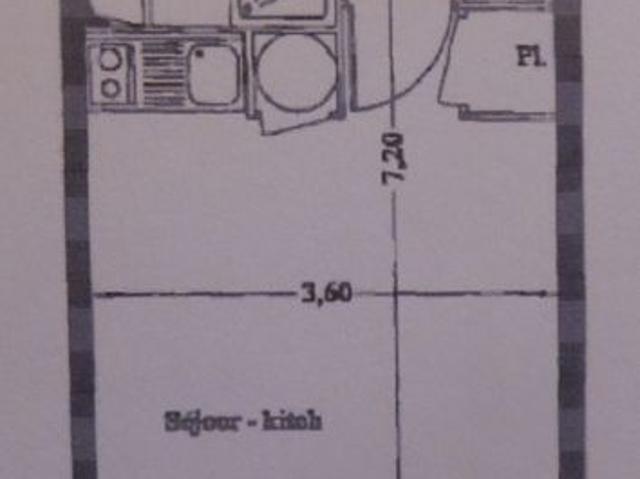 Appartement 1 pièce, 25 m² à louer à Champcevinel 24750