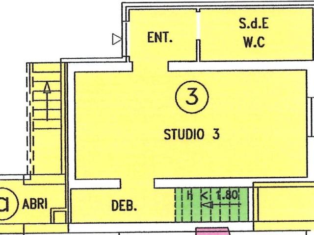 Appartement 1 pièce, 25 m² à louer à Fontenay le Fleury 78330
