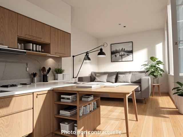 Appartement 1 pièce 26 m²