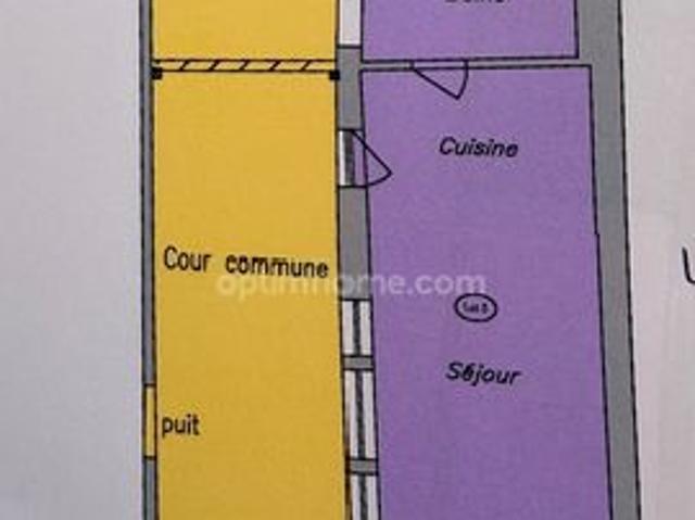 Appartement 1 pièce 26 m²