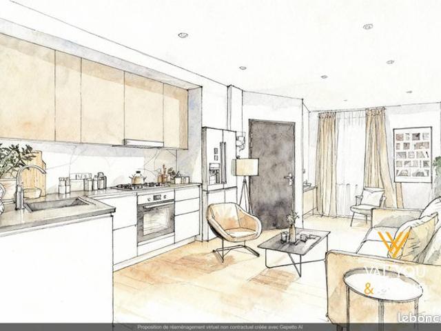 Appartement 1 pièce 27 m²