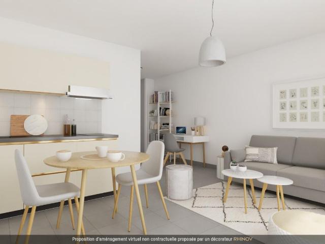 Appartement 1 pièce 27 m²