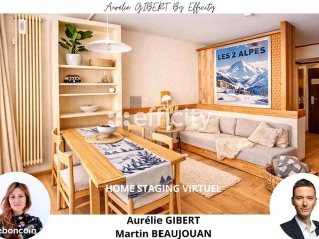 Appartement 1 pièce 27 m²