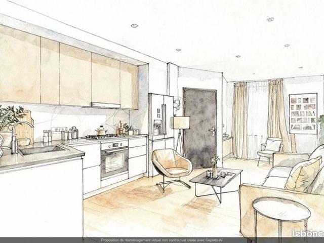 Appartement 1 pièce 27 m²