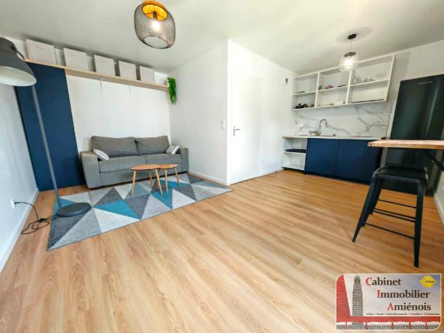 Appartement 1 pièce, 27 m² à louer à Amiens 80000