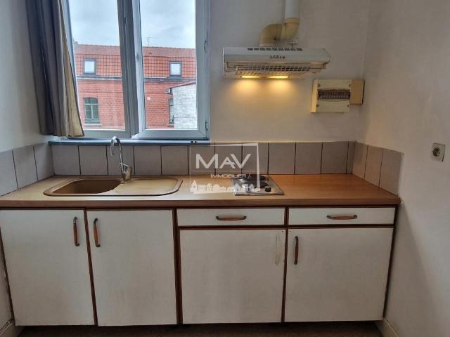 Appartement 1 pièce, 27 m² à louer à Roubaix 59100