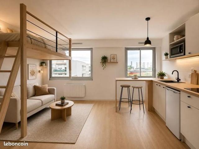 Appartement 1 pièce 28 m²