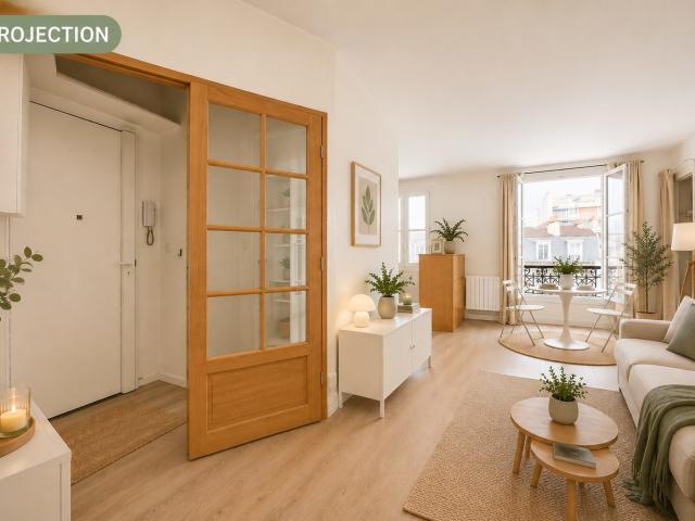 Appartement 1 pièce 28 m²