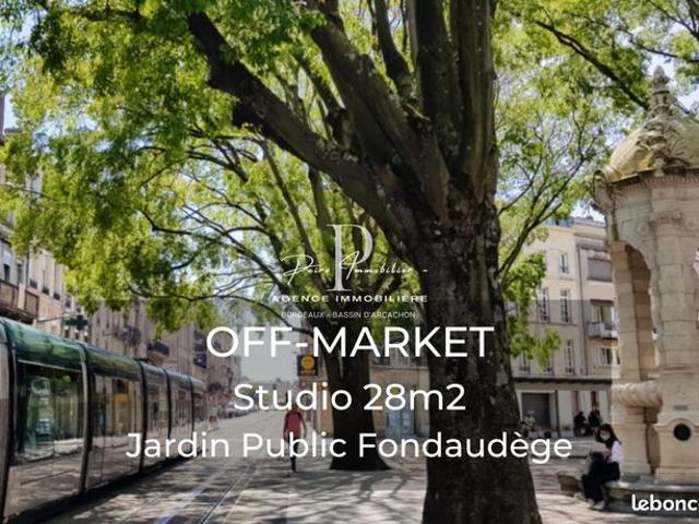 Appartement 1 pièce 28 m²