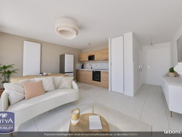 Appartement 1 pièce 29 m²