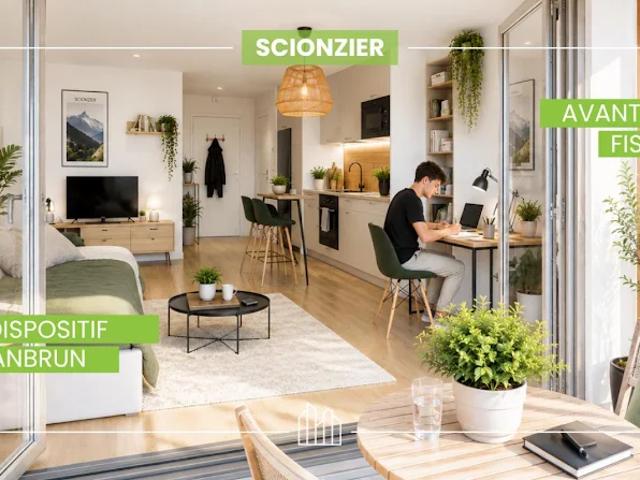 Appartement 1 pièce 20 m2