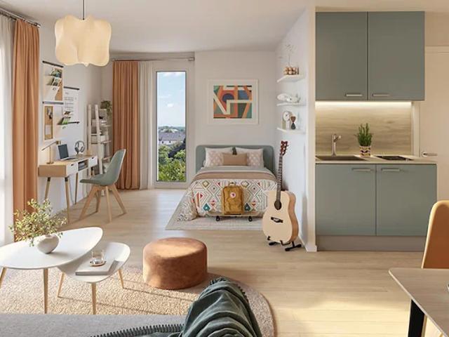 Appartement 1 pièce 20 m2