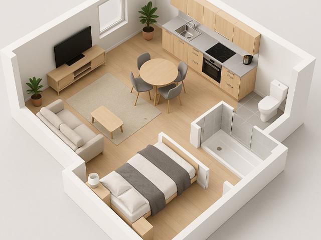 Appartement 1 pièce 20 m²