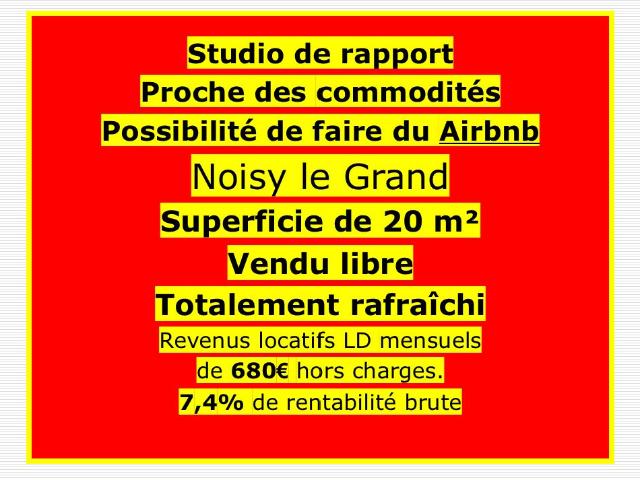Appartement 1 pièce 20 m²