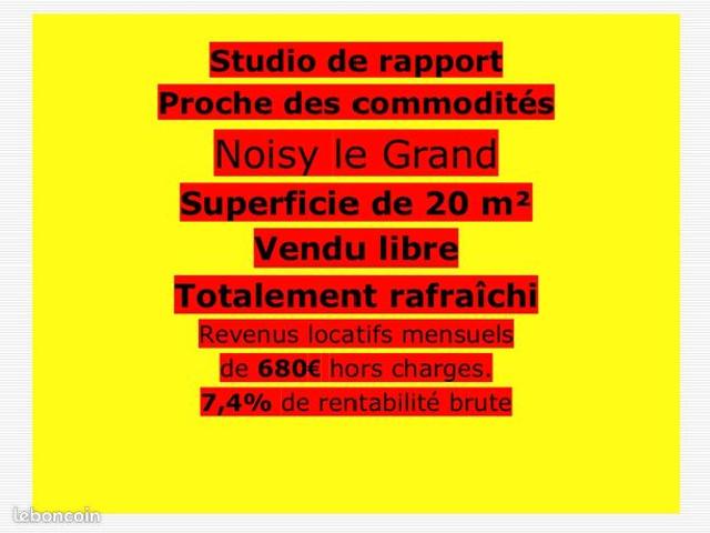 Appartement 1 pièce 20 m²