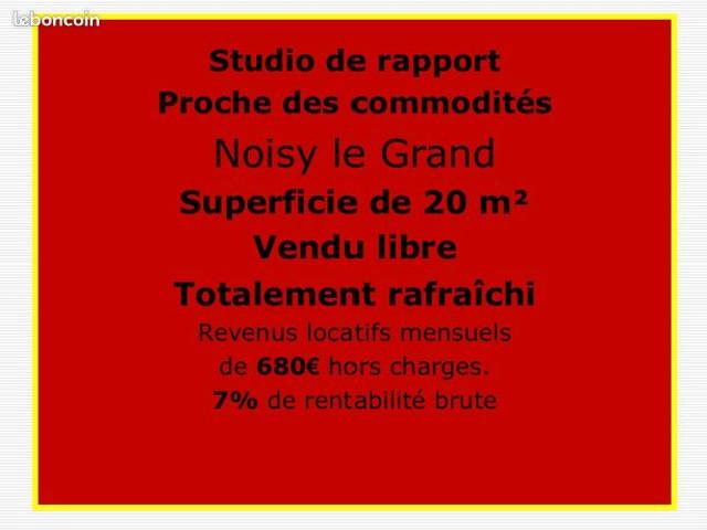 Appartement 1 pièce 20 m²