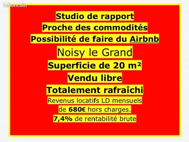 Appartement 1 pièce 20 m²