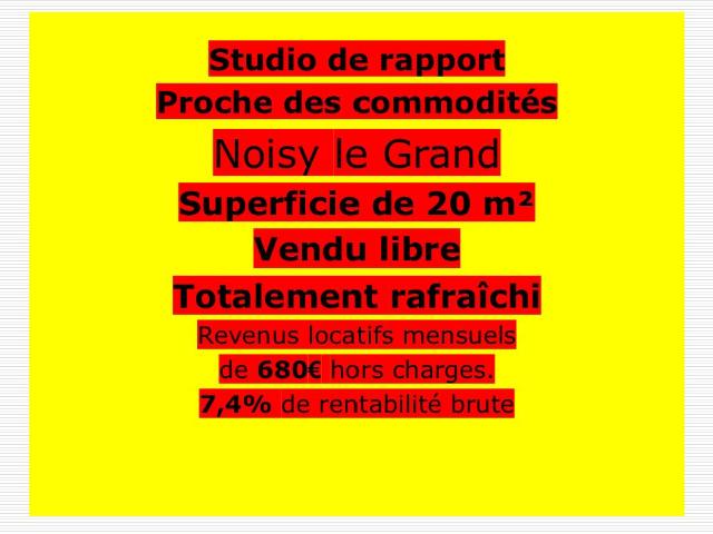 Appartement 1 pièce 20 m²