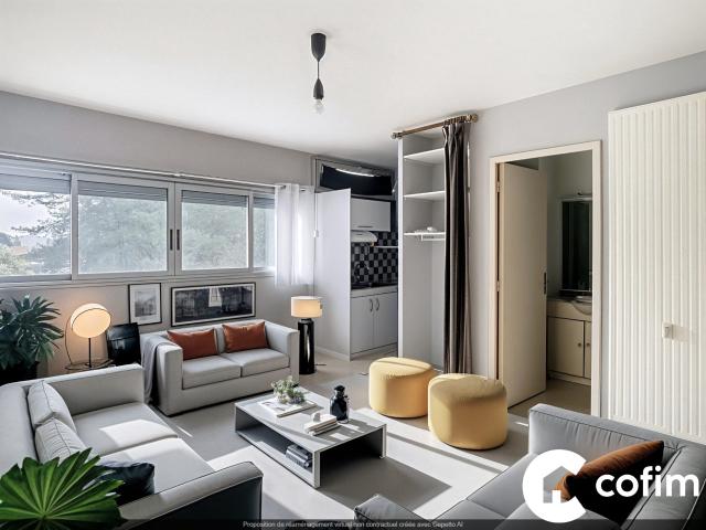 Appartement 1 pièce 21 m²