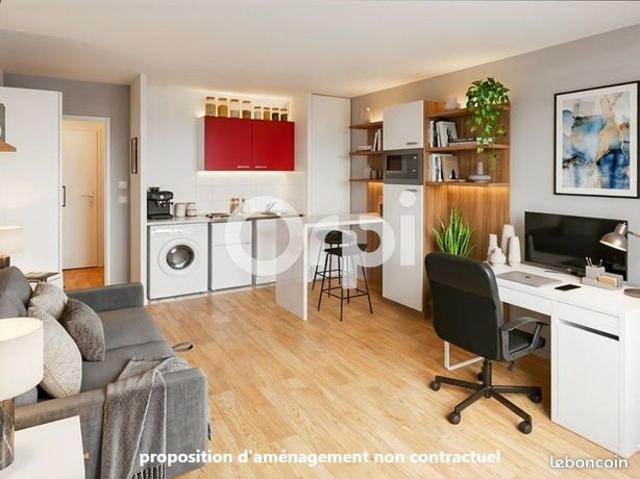 Appartement 1 pièce 22 m²