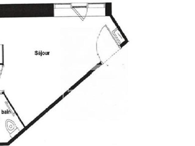 Appartement 1 pièce 22 m²