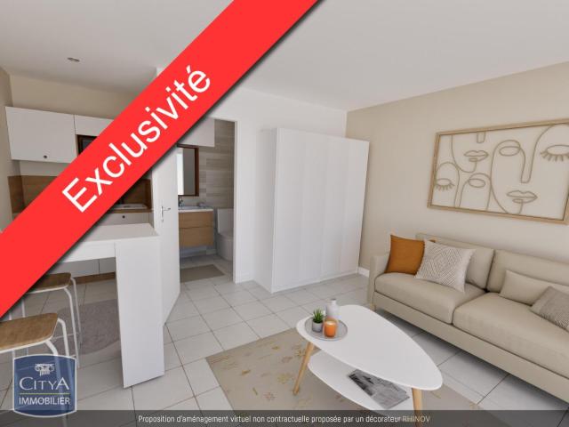Appartement 1 pièce 22 m²