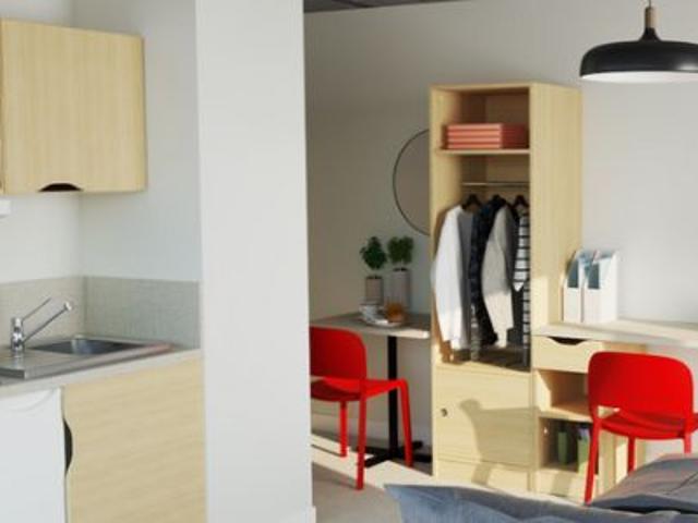 Appartement 1 pièce, 22 m² à louer à Bordeaux 33000