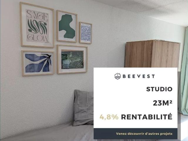 Appartement 1 pièce 23 m²