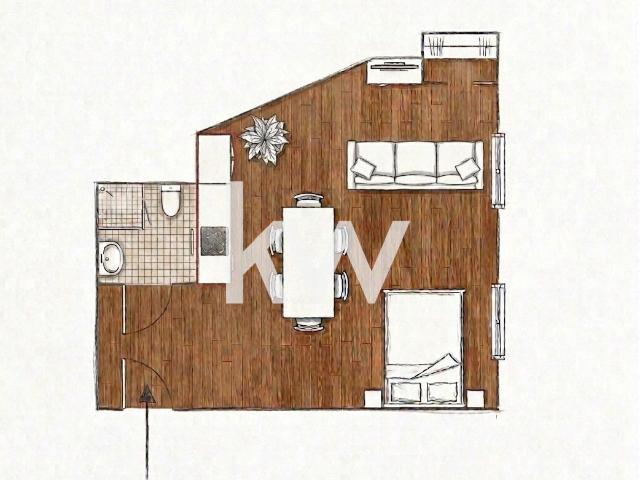 Appartement 1 pièce 34 m²