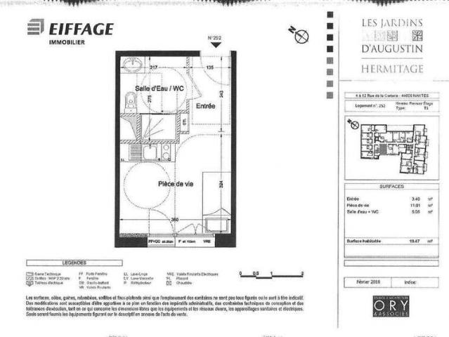 Appartement 1 pièce