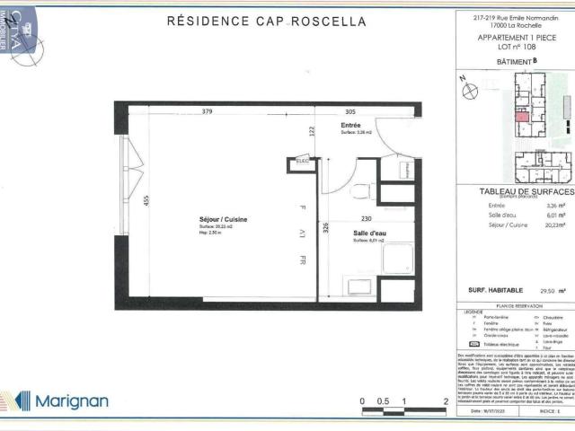 Appartement 1 pièce 30 m²