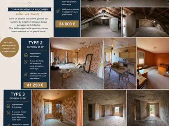 Appartement 1 pièce 30 m²