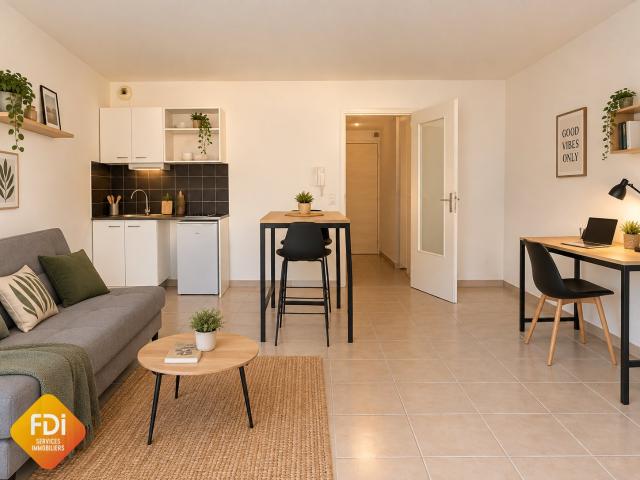 Appartement 1 pièce 31 m²