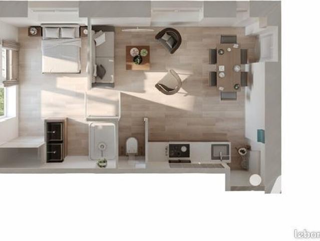 Appartement 1 pièce 31 m²