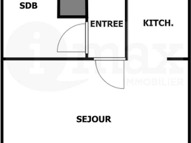 Appartement 1 pièce 31 m²