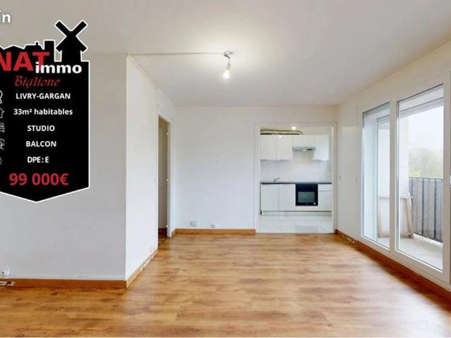 Appartement 1 pièce 33 m²
