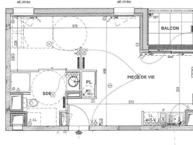 Appartement 1 pièce, 33 m² à louer à Nantes 44300