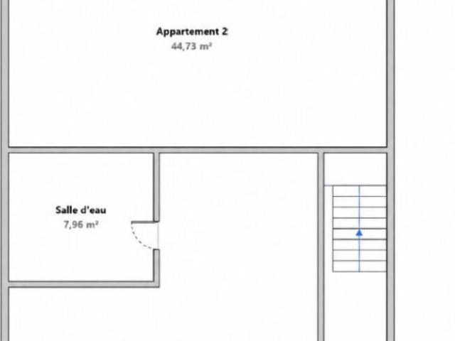 Appartement 1 pièce 45 m²