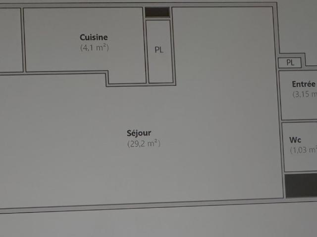 Appartement 1 pièce 41 m²