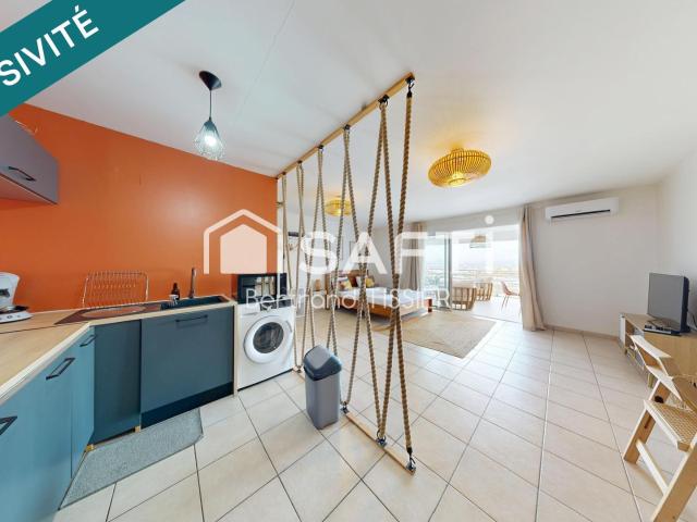 Appartement 1 pièce 58 m²
