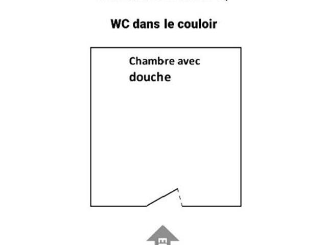 Appartement 1 pièce 6 m²