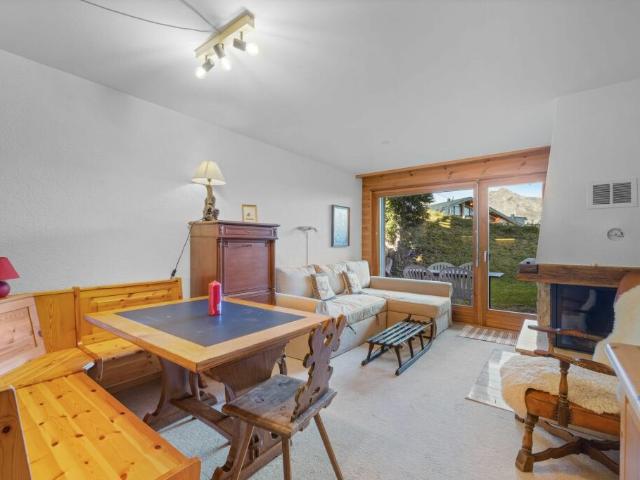 Appartement 1.5 pièces en rez de jardin ski in ski out