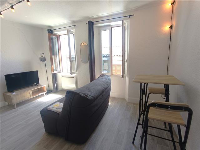 Appartement 1er étage 21,72 m2 1 pièce Meublé