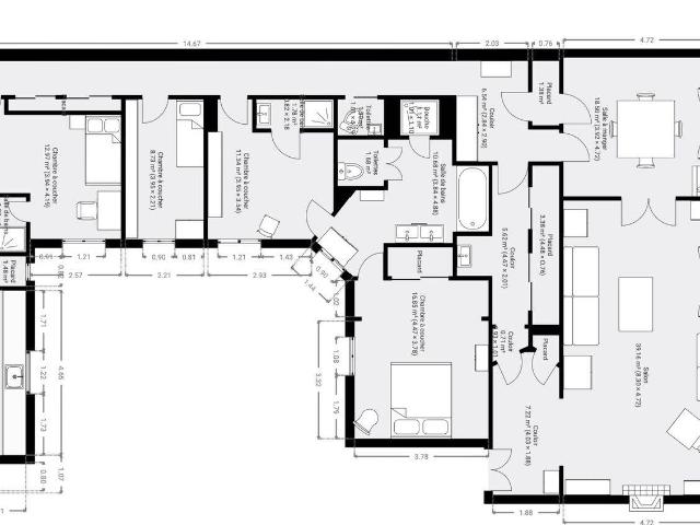 Appartement 200 m2 Saint Mandé