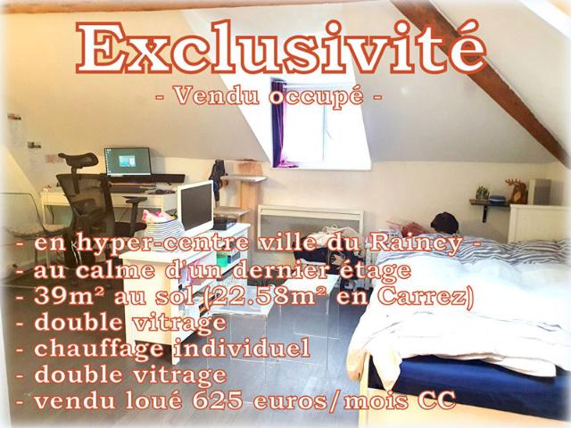 Appartement 22 m2 1 pièce