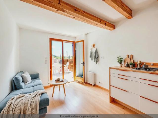 Appartement 25 m2 1 pièce