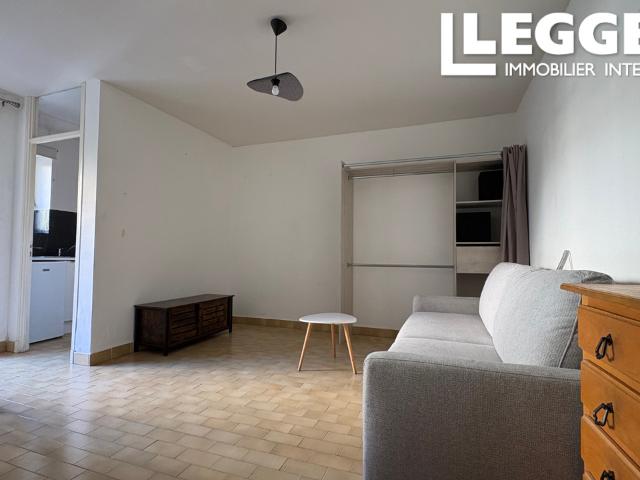 Appartement 25 m² vendu meublé – Terrasse, cellier et parking privé