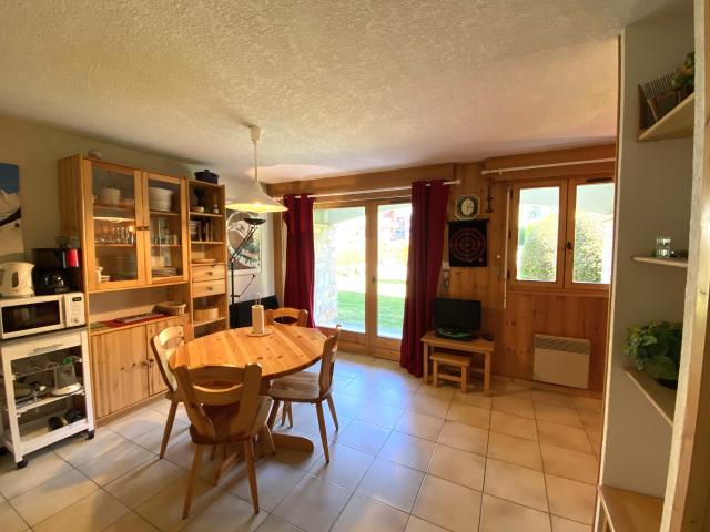 Appartement 25m2 Samoëns centre Terrasse avec vue Criou, cave et garage inclus