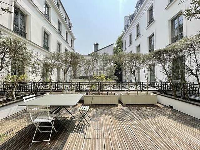Appartement 2 chambres meublé avec accès handicapé, terrasse et ascenseur Musée d'Orsay Paris 7°
