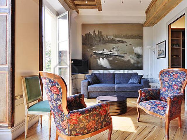 Appartement 2 chambres meublé avec ascenseur et cheminée Châtelet – Les Halles Paris 1°